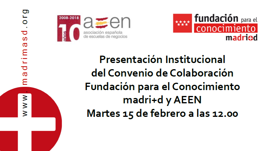evento AEEN y Madri+d